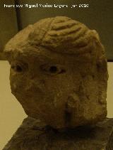 La Pililla. Cabeza femenina siglo I d.C. Museo Provincial de Jan