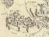 Historia de Larva. Mapa del Adelantamiento de Cazorla 1797
