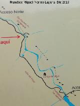 Desfiladero del Gaitanejo. Mapa