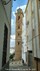 Iglesia del Carmen. Torre campanario
