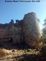 Castillo de la Aragonesa. Torren circular