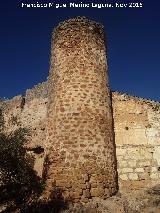 Castillo de la Aragonesa. Torren circular
