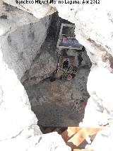 Cueva del Santo Custodio. Entrada