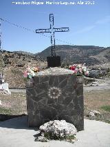Santuario de la Virgen de la Cabeza en Hoya del Salobral. Cruz