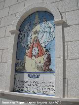 Santuario de la Virgen de la Cabeza en Hoya del Salobral. Azulejos