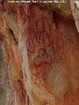 Pinturas rupestres del Arroyo del Santo. Grupo I