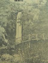 Parque Natural del Monasterio de Piedra. Cascada Cola de Caballo. 1889
