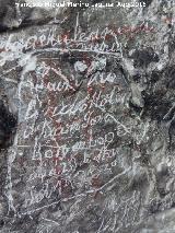 Pinturas rupestres del Abrigo del Puerto. Pinturas rupestres inéditas