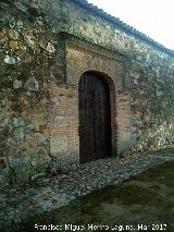 Ermita de Alarcos. Portada de ladrillo