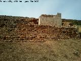 Castillo de Alarcos. Barbacana. Antemuro y Torren Sur