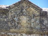 Castillo de Sabiote. Escudo de la muralla
