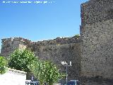 Castillo de Sabiote. Fachada norte