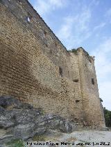 Castillo de Sabiote. Fachada este