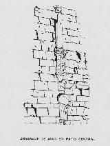 Castillo de Sabiote. Plano detalle. IPCE 1983