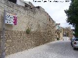 Muralla de Sabiote. Muralla Sur
