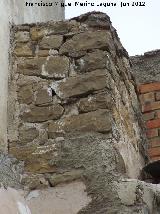 Muralla de Sabiote. Restos de muralla del Paseo Gallego Daz