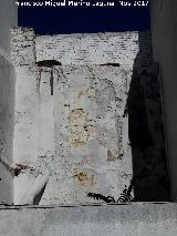 Muralla de Sabiote. Resto de muralla en un solar del Paseo Gallego Daz