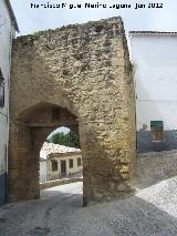 Puerta de Granada. Intramuros