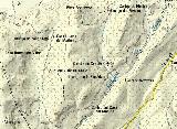 Cortijo de Capellanas. Mapa