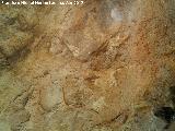 Pinturas rupestres del Abrigo de Aznaitn de Torres V. Panel