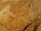 Pinturas rupestres del Abrigo de Aznaitn de Torres V. Lneas inferiores