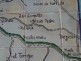 Aldea Campillo del Ro. Mapa de Bernardo Jurado. Casa de Postas - Villanueva de la Reina