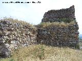 Castillo del Berrueco. Muralla y Torren rectangular