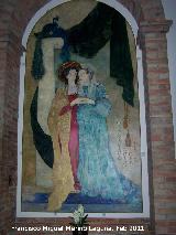 Ermita de Santa Ana. Fresco lateral