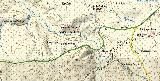 Molino Caniles. Mapa