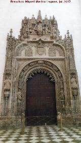 Catedral de Granada. Portada de la Capilla Real. 