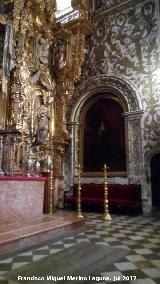 Catedral de Granada. Capilla de la Virgen de la Antigua. Cuadro de Isabel