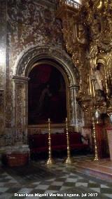 Catedral de Granada. Capilla de la Virgen de la Antigua. Cuadro de Fernando
