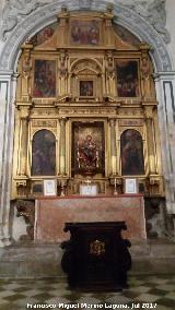 Catedral de Granada. Capilla de Santa Ana. Retablo