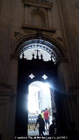 Catedral de Granada. Sacrista. Entrada al conjunto