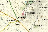 Cortijada Los Villares. Mapa