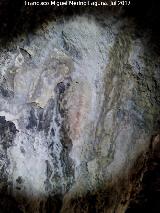 Pinturas rupestres de la Cueva Norte de las Peas de Castro. 
