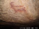Pinturas rupestres de la Cueva del Morrn. 