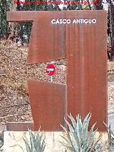 Rotonda del Casco Antiguo. 