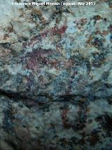 Pinturas rupestres del Abrigo de Aznaitn de Torres III. Zooformo inferior izquierdo del grupo I