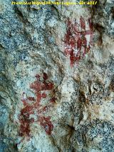 Pinturas rupestres del Abrigo de Aznaitn de Torres III. 
