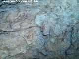 Pinturas rupestres del Abrigo de Aznaitn de Torres III. Pinturas de la parte central del grupo II