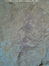 Pinturas rupestres del Abrigo de Aznaitn de Torres I. Barra inferior derecha