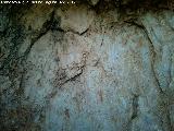 Pinturas rupestres del Abrigo de Aznaitn de Torres I. Panel