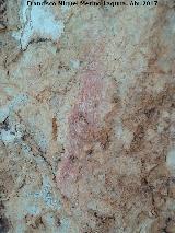 Pinturas rupestres del Abrigo de Aznaitn de Torres II. Barra