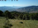 Cerro El Romeral. Vistas