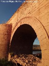 Puente Ariza. Ojo, escudo y puente romano