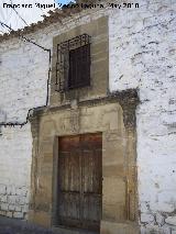 Palacio de los Medinilla. Portada izquierda