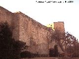 Puerta del Losal. Arranque de la Muralla de San Milln desde el Torren de la Puerta del Losal