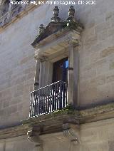 Palacio Vela de Los Cobos. Balcn lateral