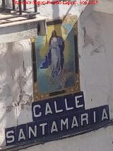 Calle Santa Mara. Azulejos